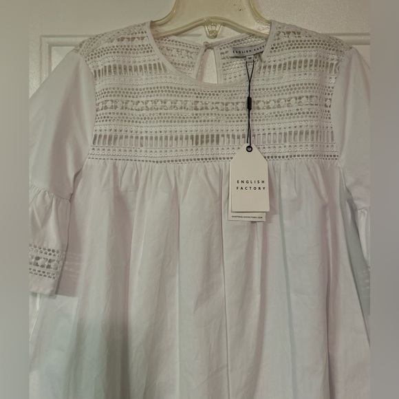 English‎ Factory Lace Trim Shift Dress Size XS NWT - Picture 7 of 12